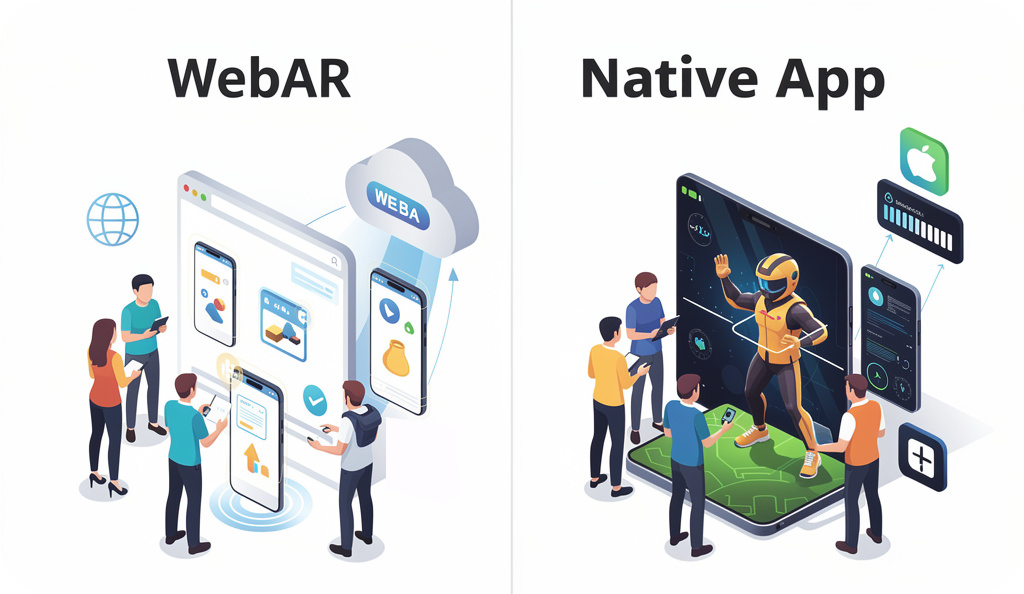 webar vs native app